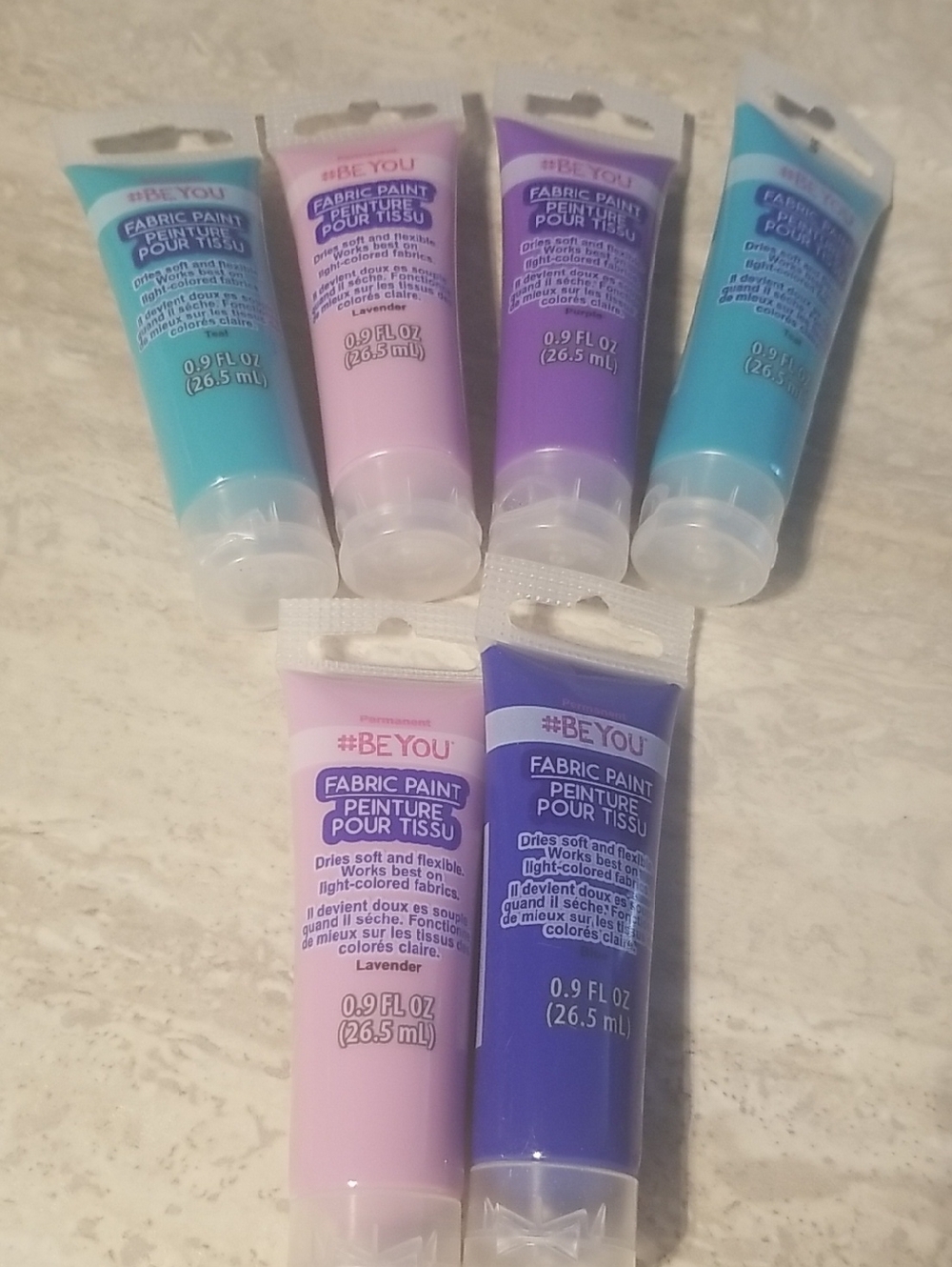 #Be You Fabric Paint Lot